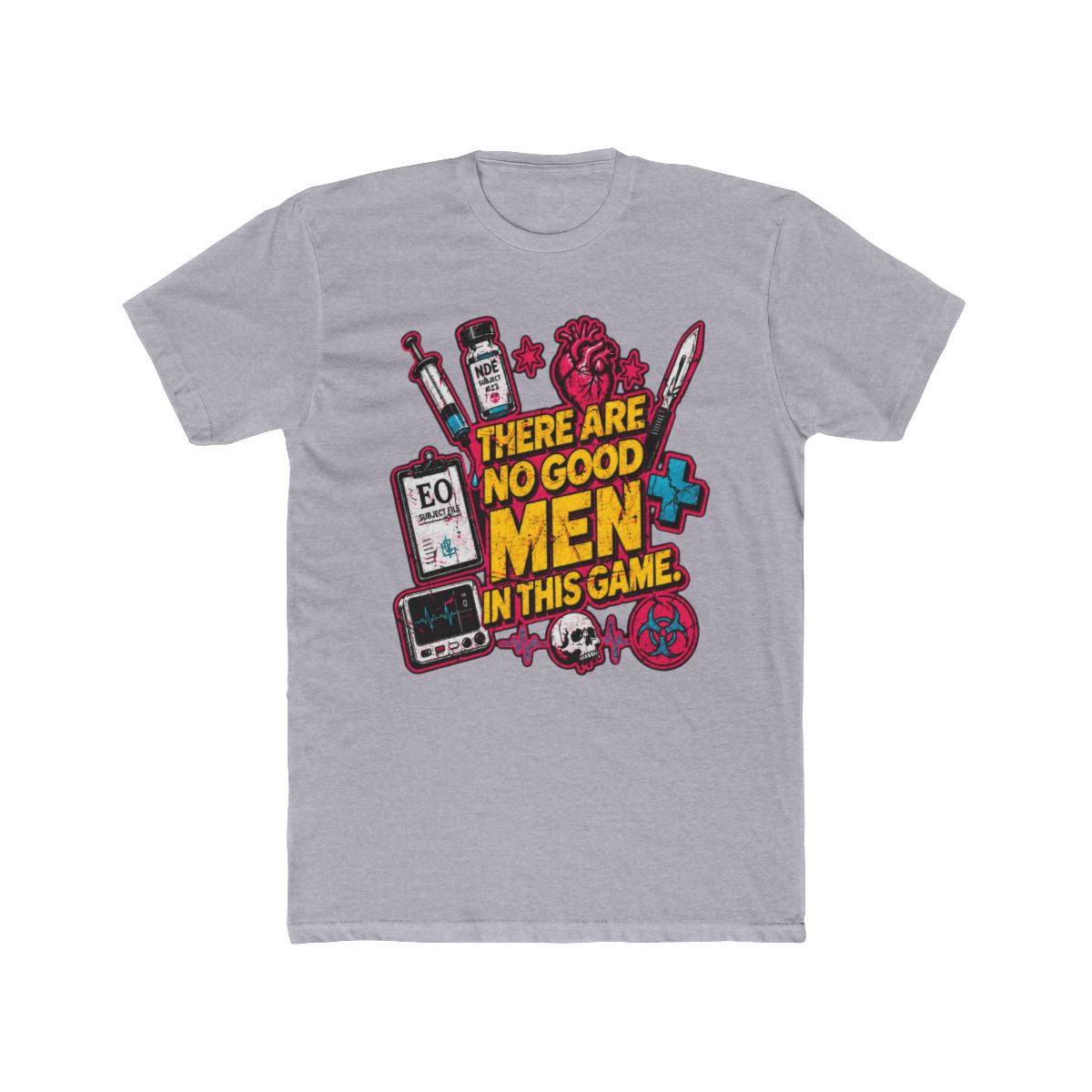 There are no good men in this game, Vicious, VE Schwab T Shirt | V. E. Schwab - alternate angle 5, merchandise