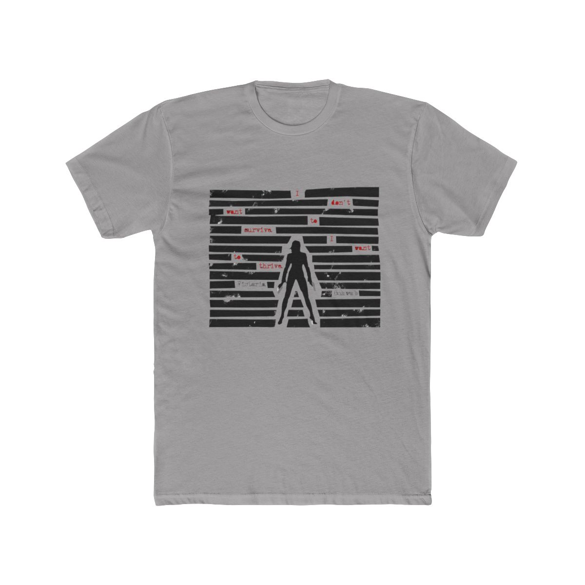 Vengeful - I don't want to survive quote T Shirt | V. E. Schwab - Official t-shirts merchandise